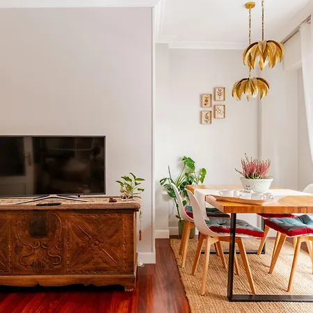 Bilbaobonito 5min Guggenheim I 2bdrm I Ext I Quiet & I Pking * 毕尔巴鄂